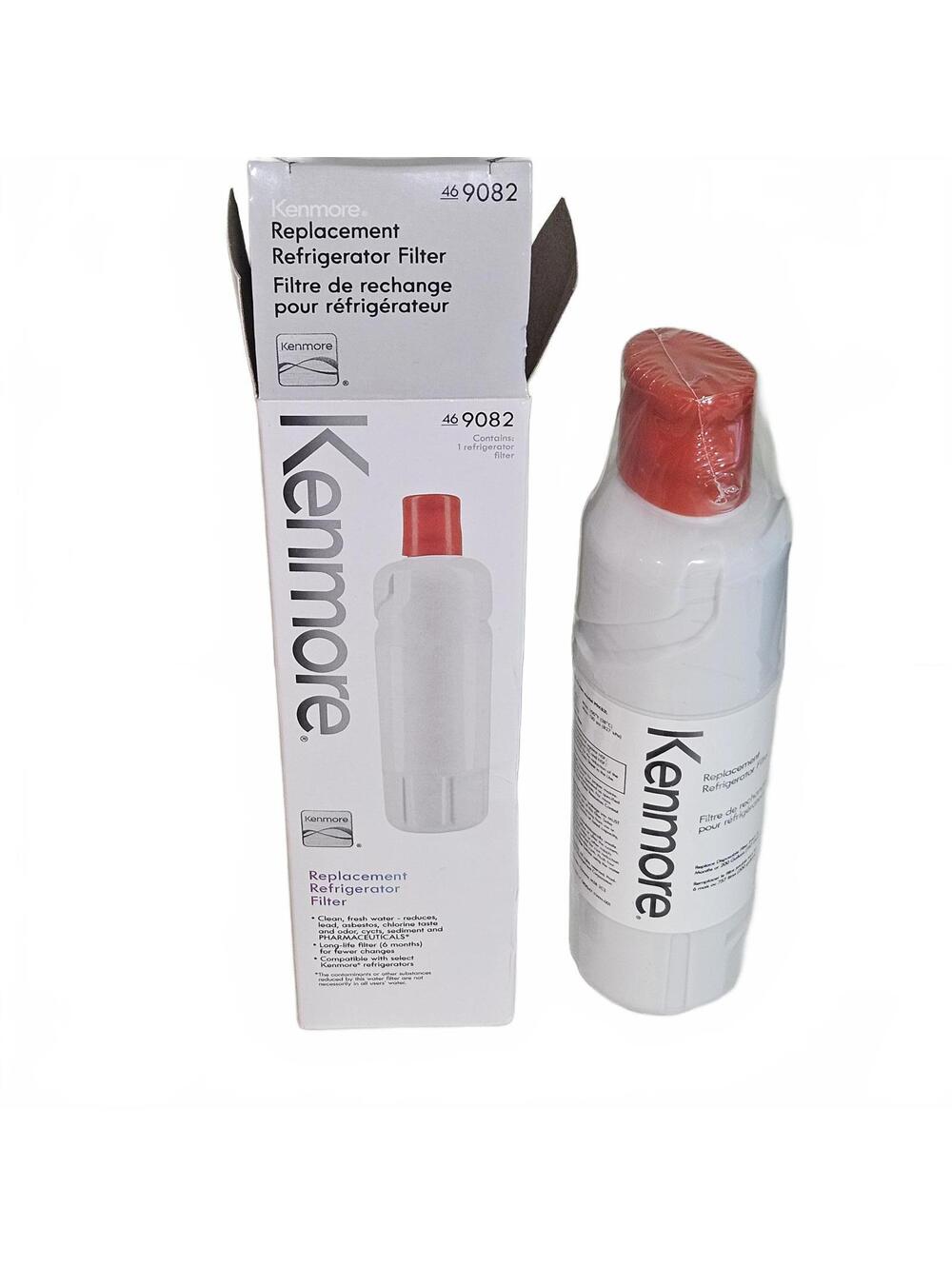 Kenmore Replacement Refrigerator Water Filter Model 9082 Clean Fresh Water